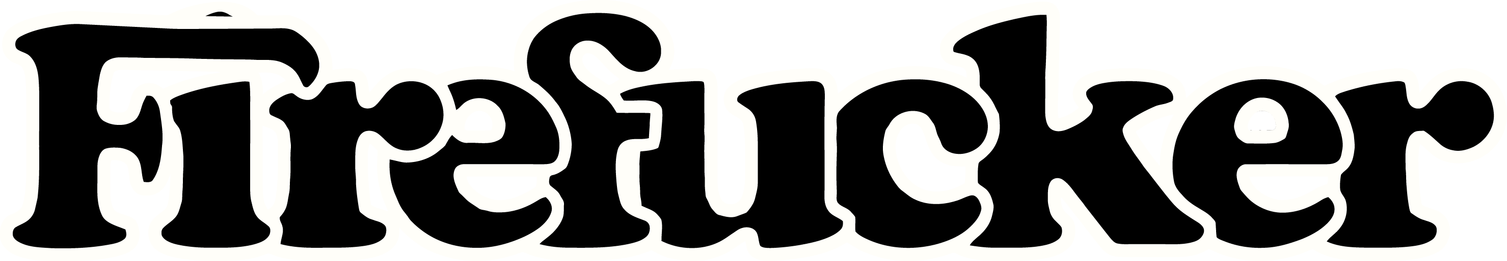 Firefucker Logo mit weisser Outline